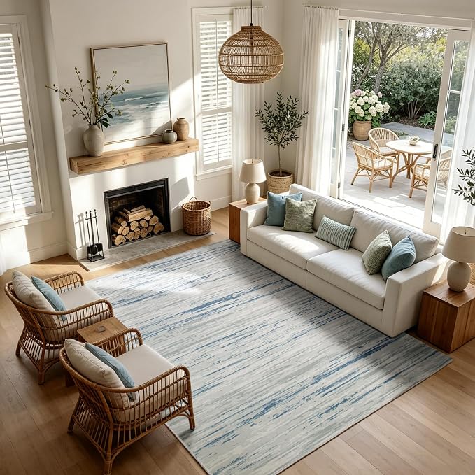 Blue-white-gray