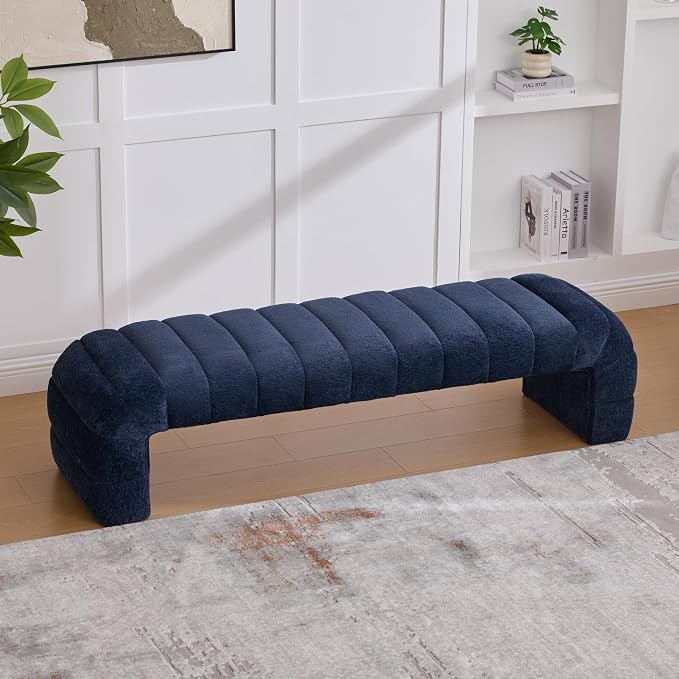 Navy Blue 69.7''w