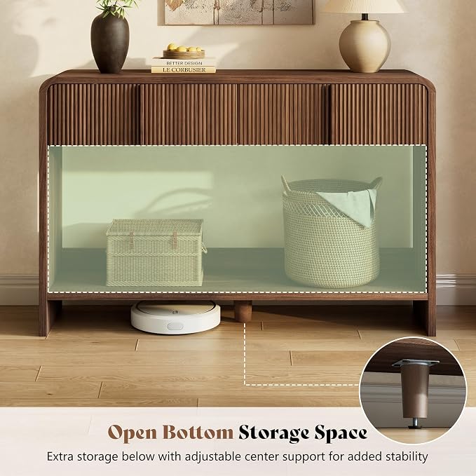 Brown - Fluted Panel