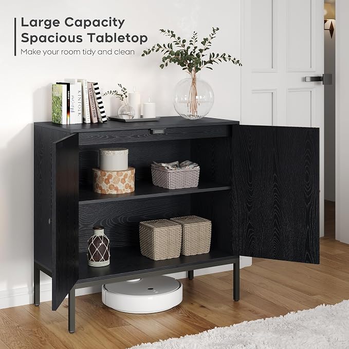 Black With Square Doors