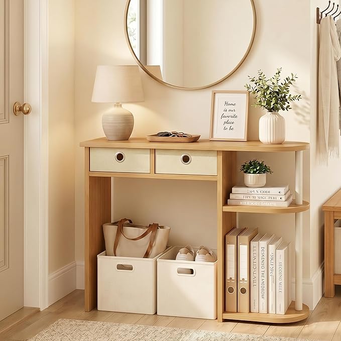 Beech/Ivory/White