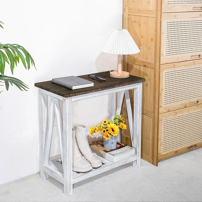Rustic Brown and Rustic White