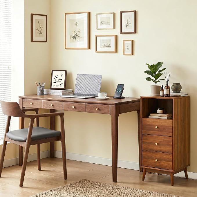 Walnut 3 Drawer