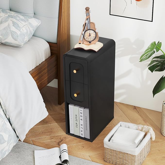 2drawers-black-1pcs