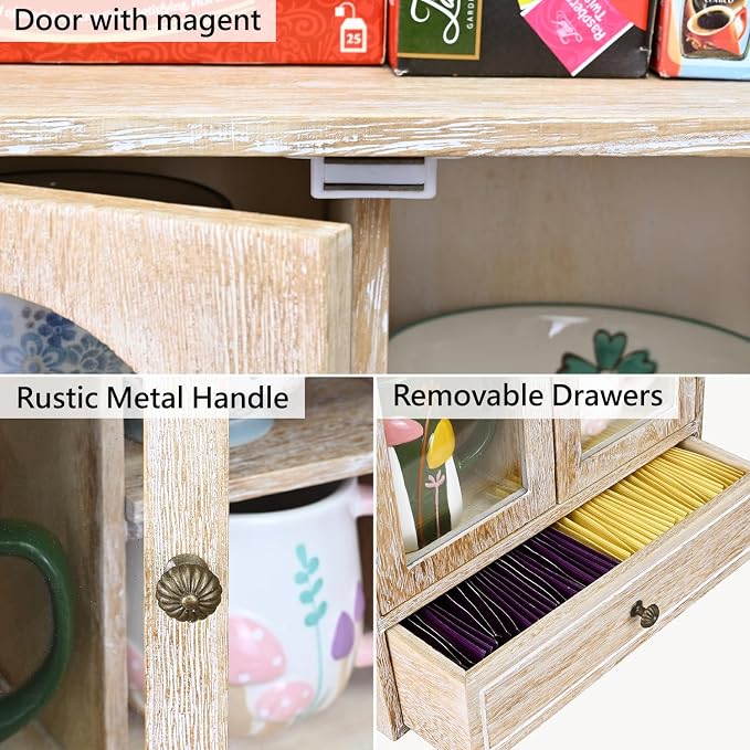 Vintage White With Drawer