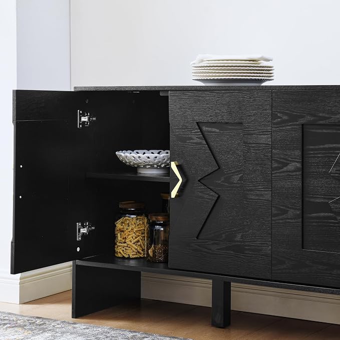 Black-geometric Pattern