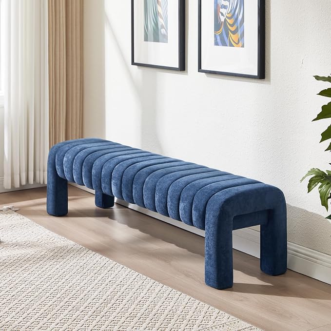 Blue Chenille