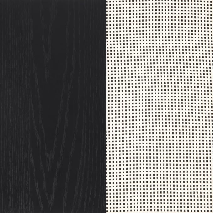 Black Oak/Pale Rattan
