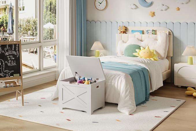 X-shaped Pattern Frosted White