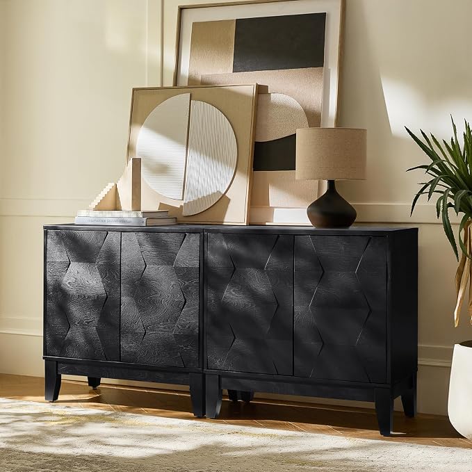 Black 2 Pc 2-doors