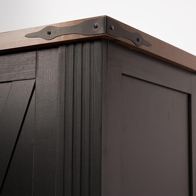 2 Drawers-black