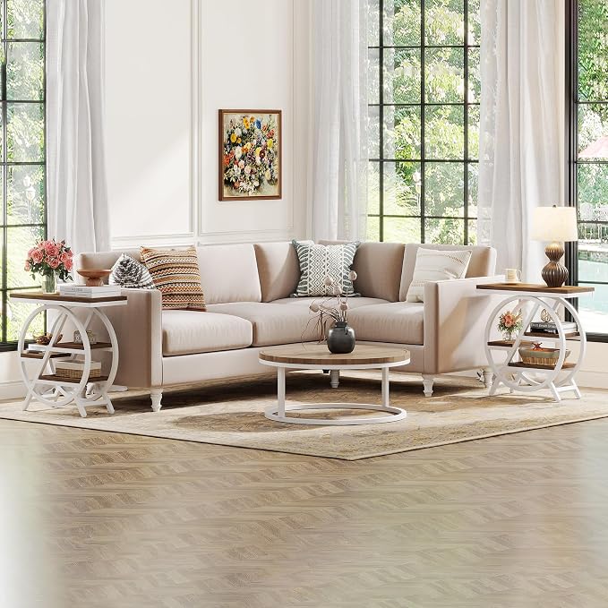 Light Brown&white