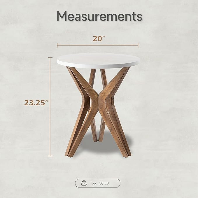 White & Walnut