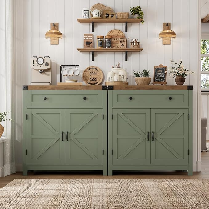 Green / Rustic Brown