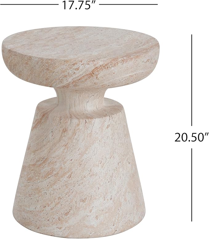 17.75*17.75*20.5-hourglass Beige