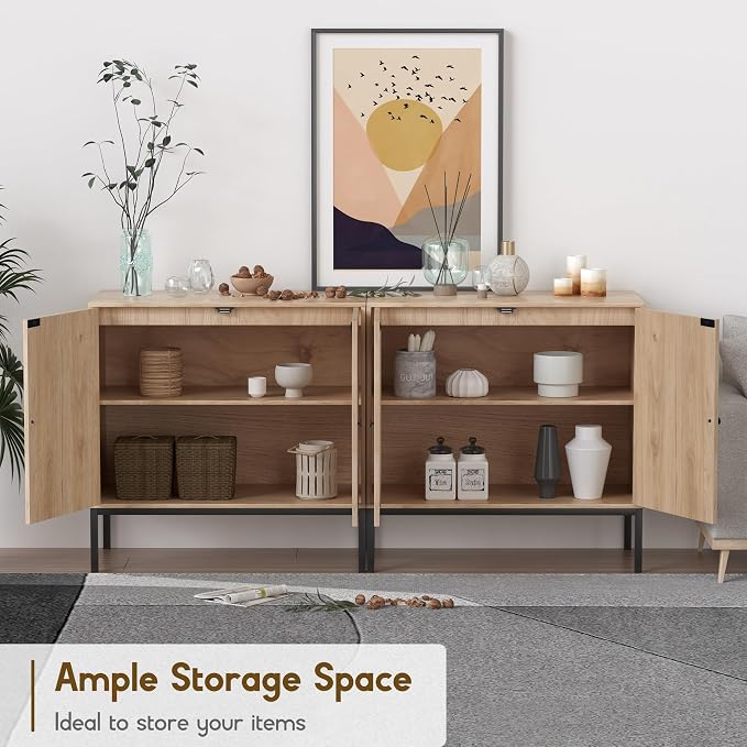 Natural-2 Oval Doors
