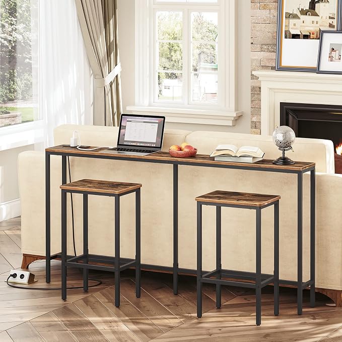 Rustic Brown, Black