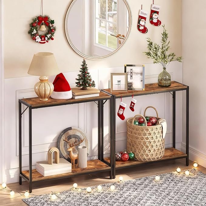 Rustic Brown + Black