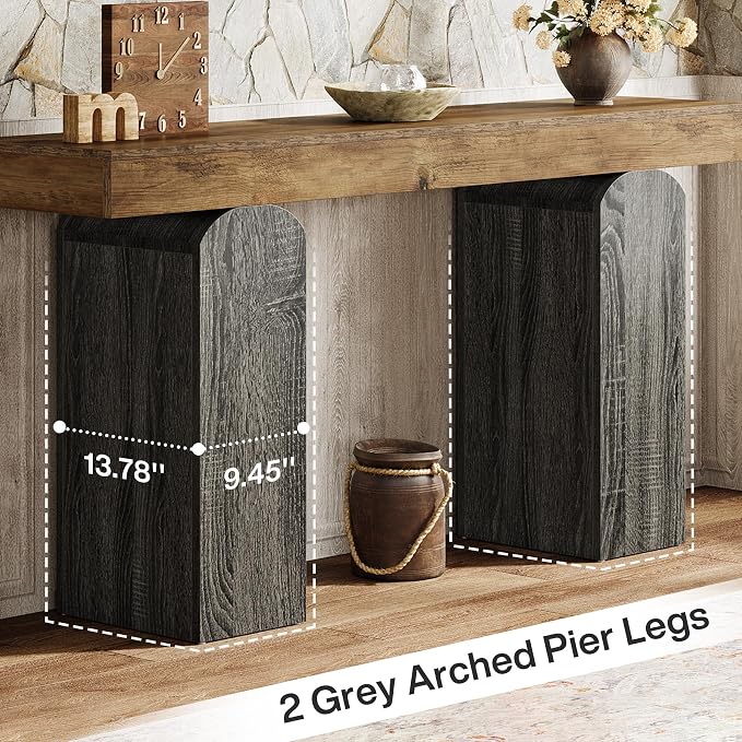 Vintage Brown & Grey