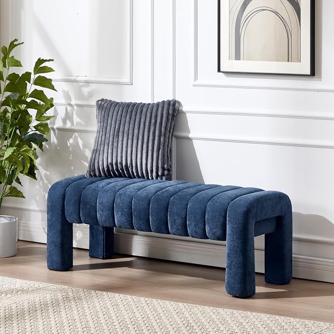 Blue Chenille