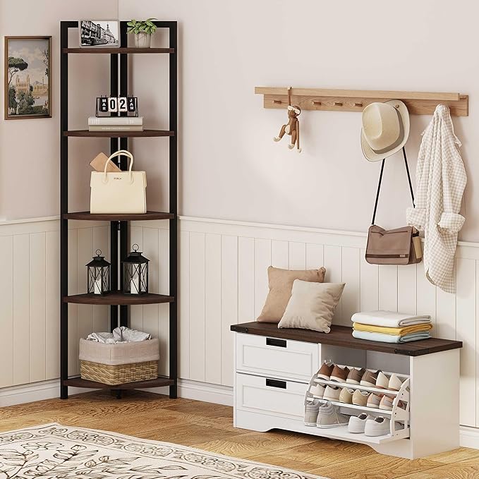 Walnut Brown + White Oak