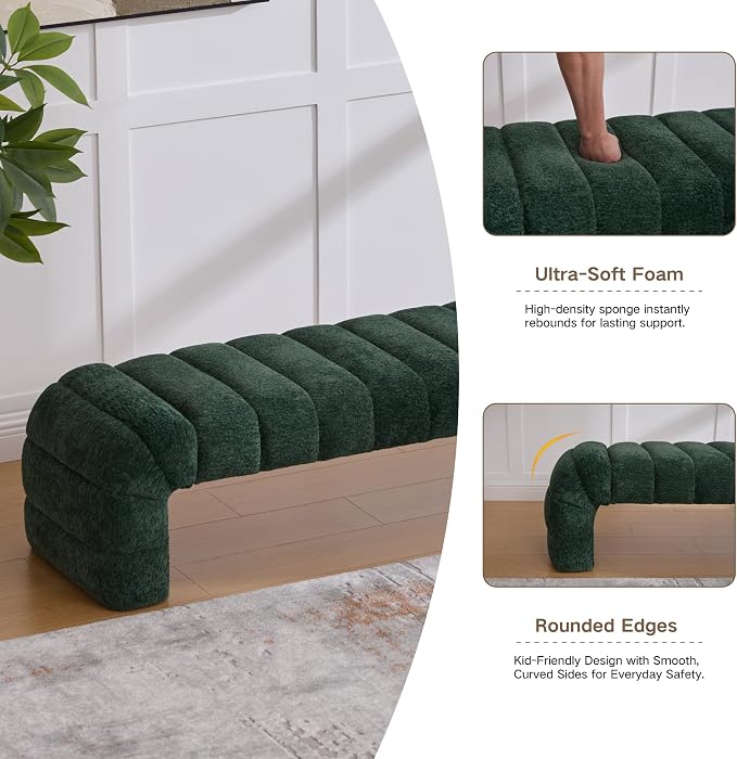 Green 69.7''w