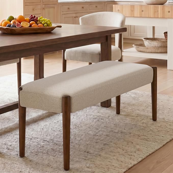 Beige With Walnut Leg