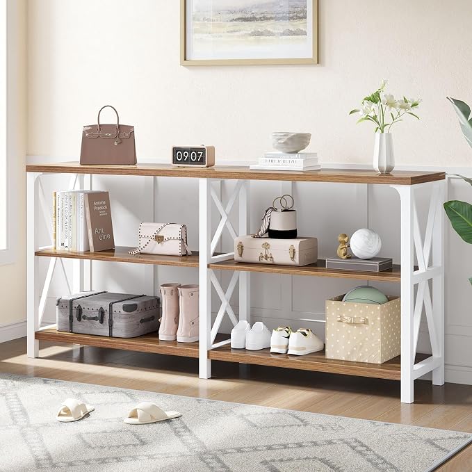 White and Rustic Oak