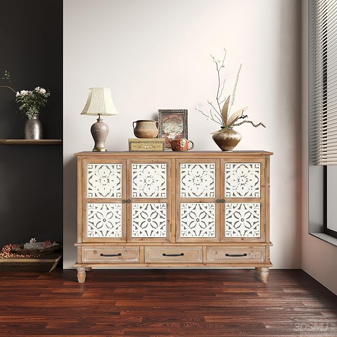 Natural Wood, Chic White