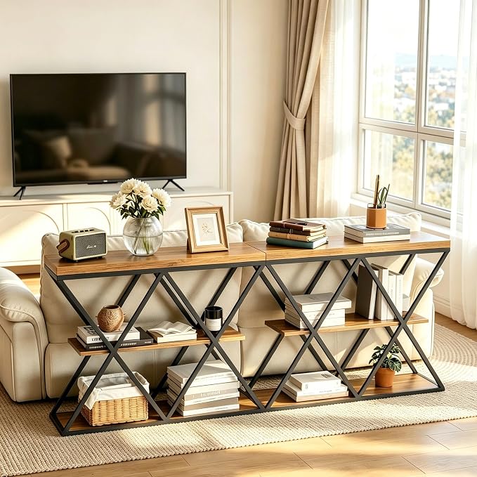 Rustic Brown + X-shaped