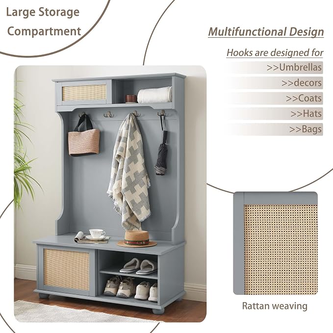 Rattan +Gray