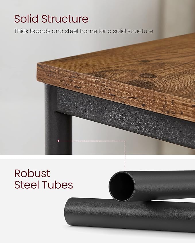 Rustic Brown + Black