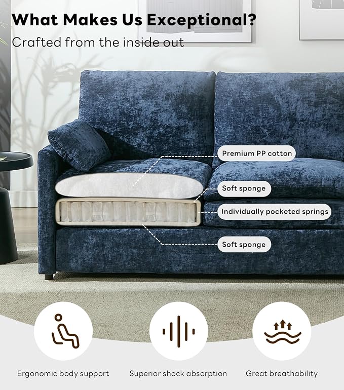Chenille-blue