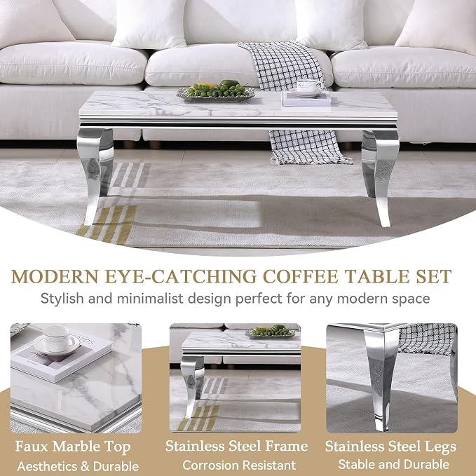 Silver-coffee Table