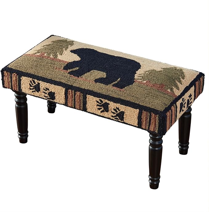 Adirondack Bear Bench