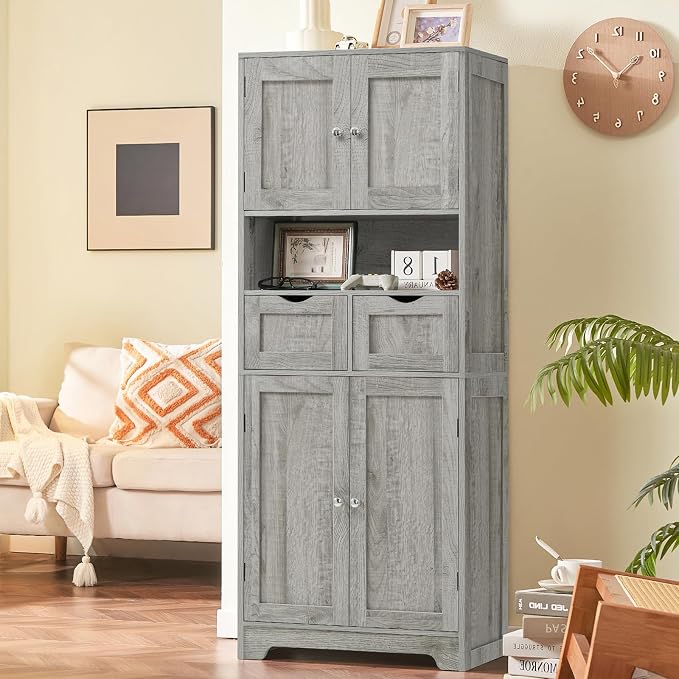Grey-4 Shelves