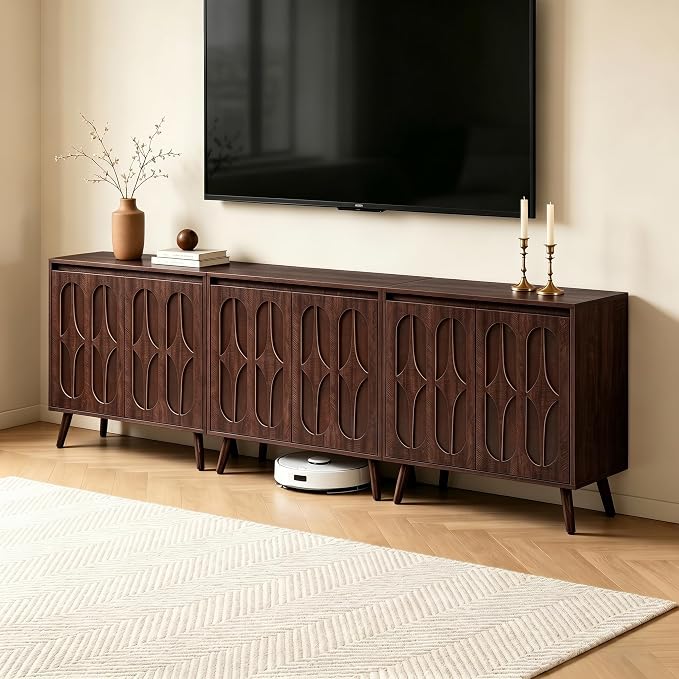 Dark Brown Walnut 3pcs