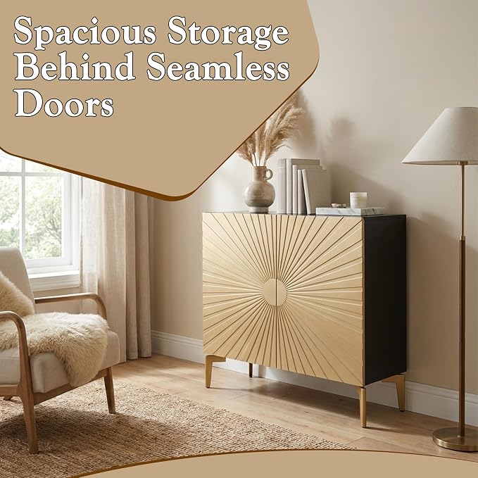 Gold Door, Black Frame