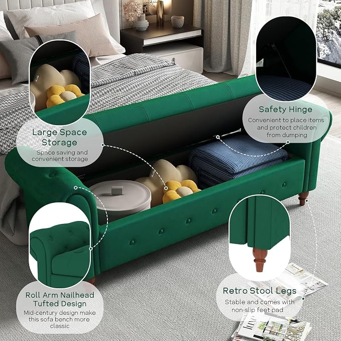 Dark Green Velvet