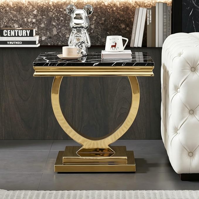 Black & Gold - End Table