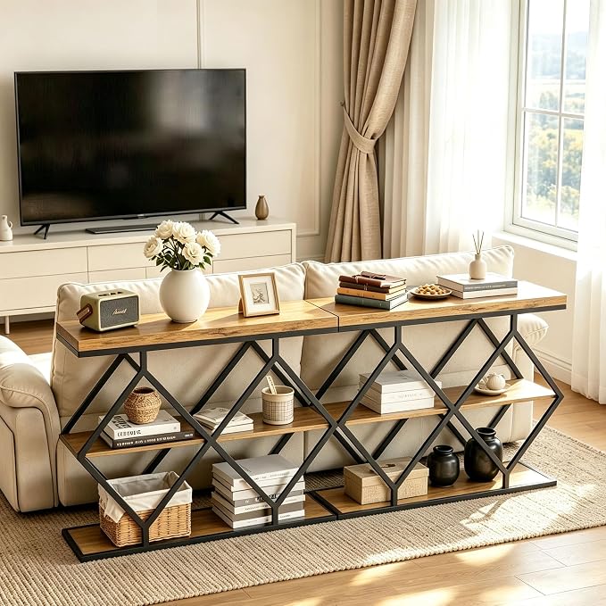 Rustic Brown + Diamond-shaped