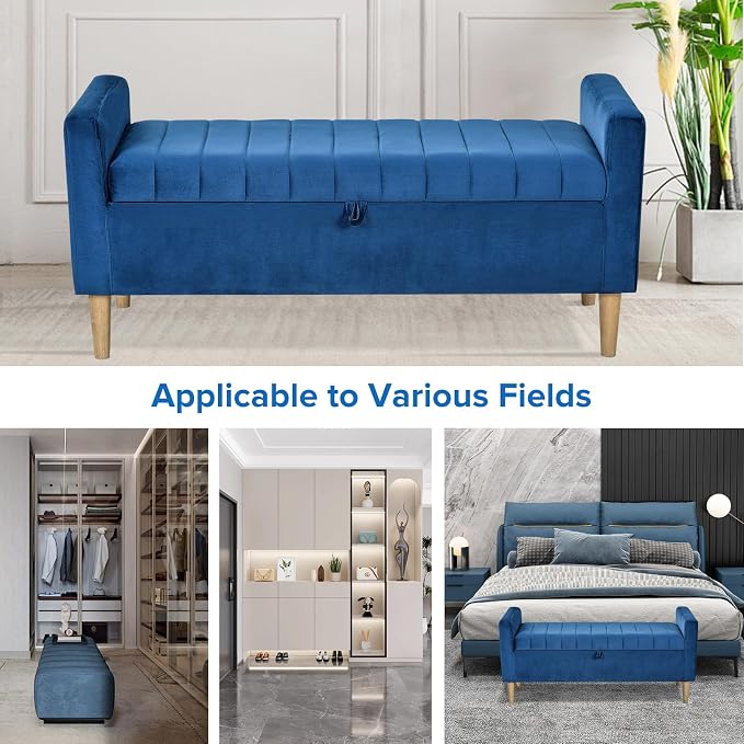 Blue-velvet Fabric