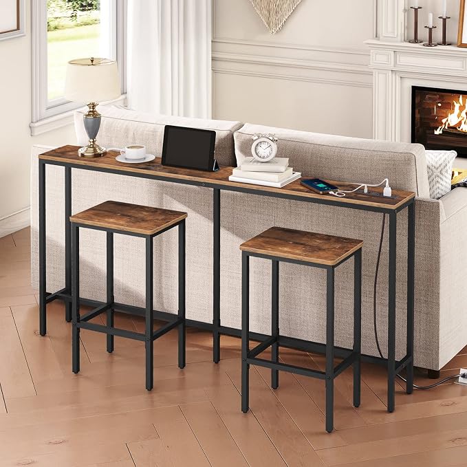 Rustic Brown + Black