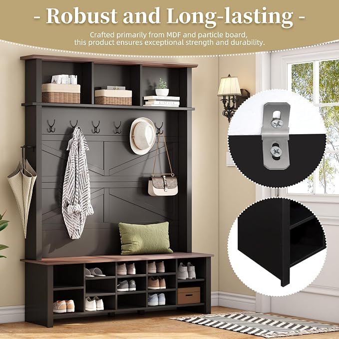 Black/Storage Shelves