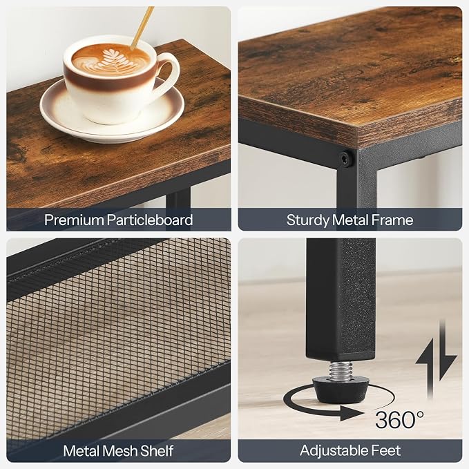 Rustic Brown + Black