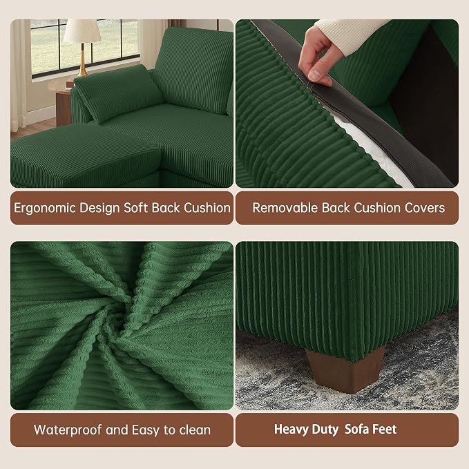 Corduroy-green
