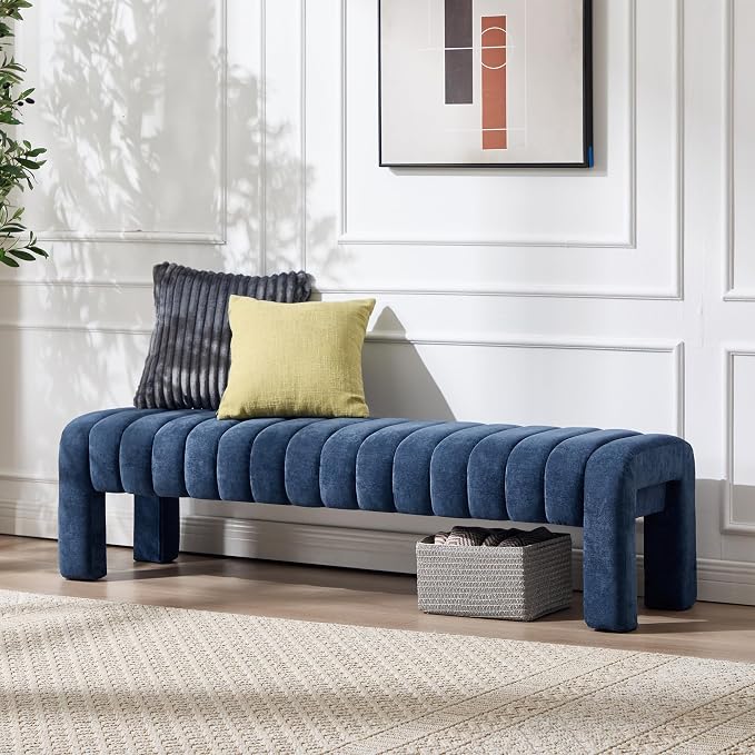 Blue Chenille