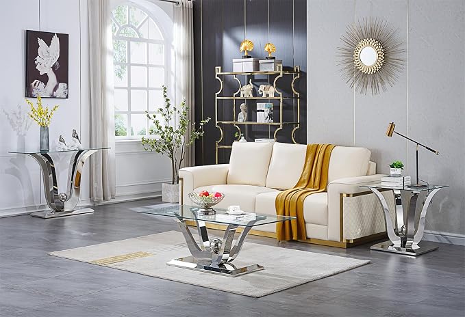 Silver-1 End Table