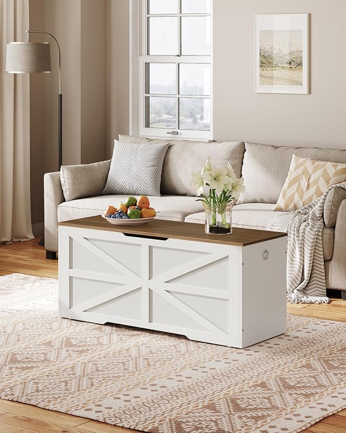 Walnut + White
