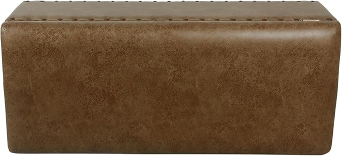 Distressed Brown Faux Leather